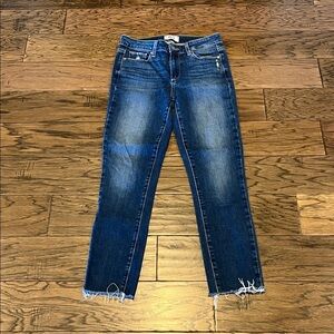 Paige Denim Kylie Crop Mid Rise Size 28